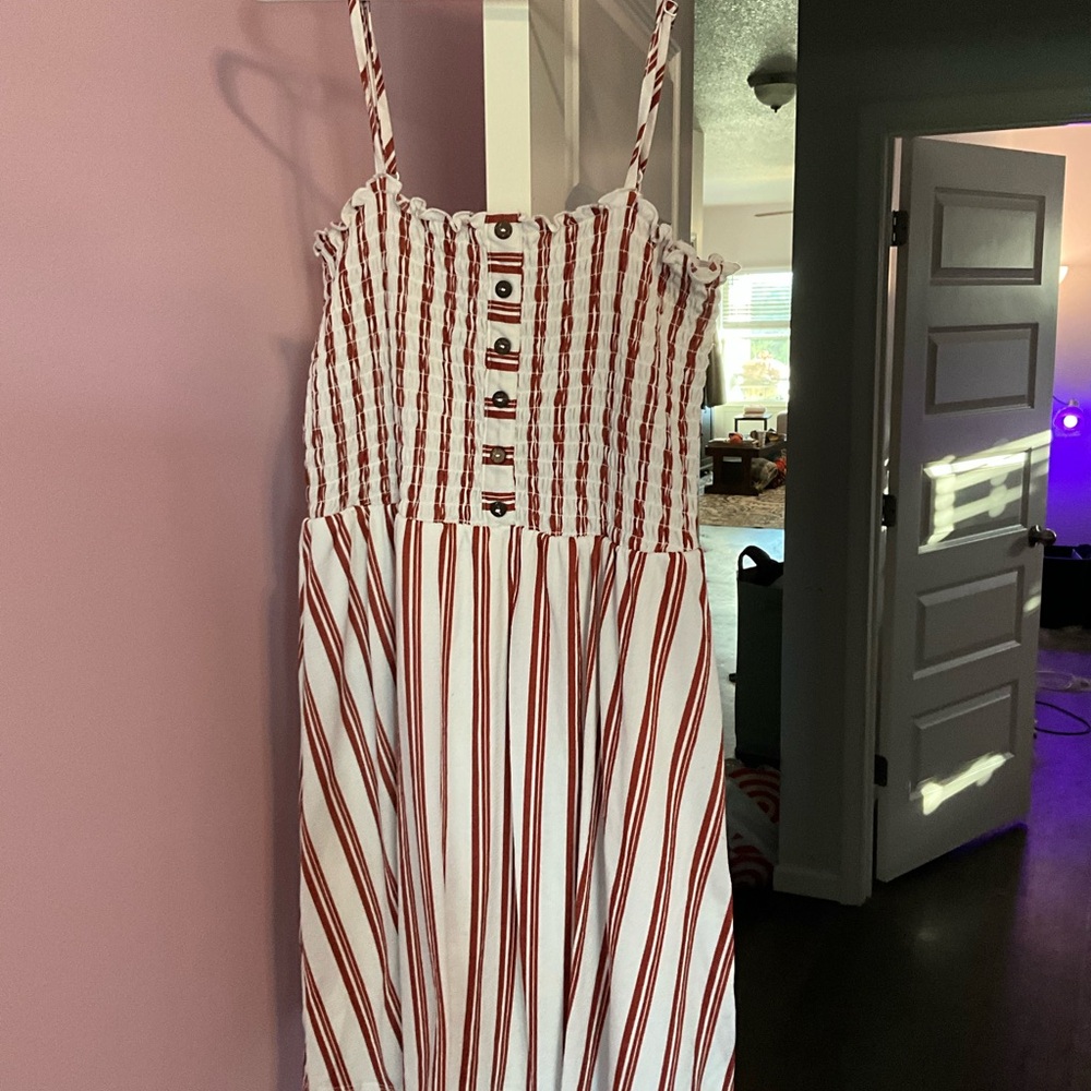 As U Wish Striped Dress